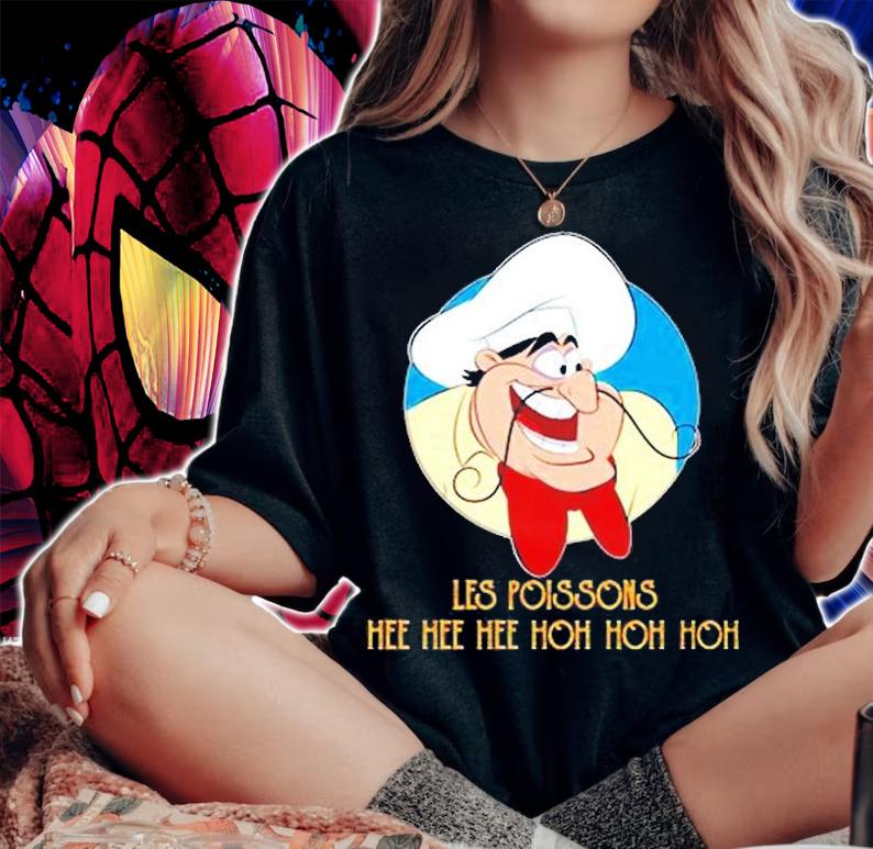 Les Poissons Hee Hee Hee Hoh Hoh Hoh T-Shirt