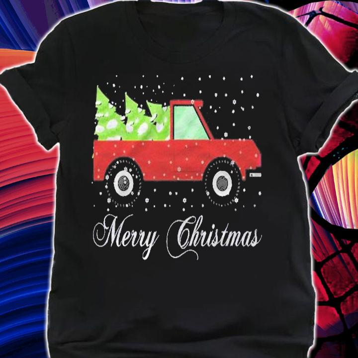 Merry Christmas Vintage Truck Great Family Gift Shirt shirt