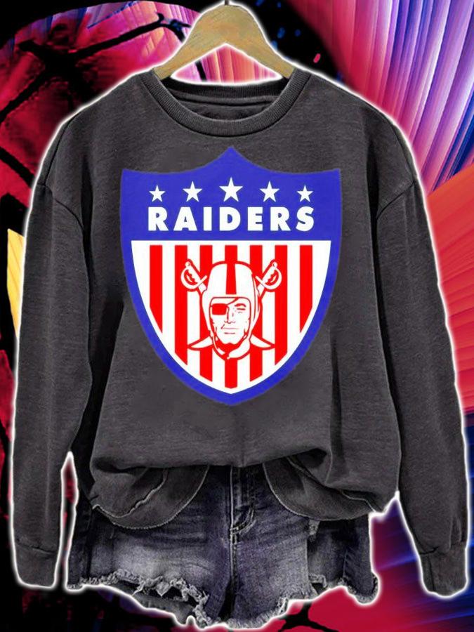 Oakland Raiders Badge T-Shirt sweatshirt