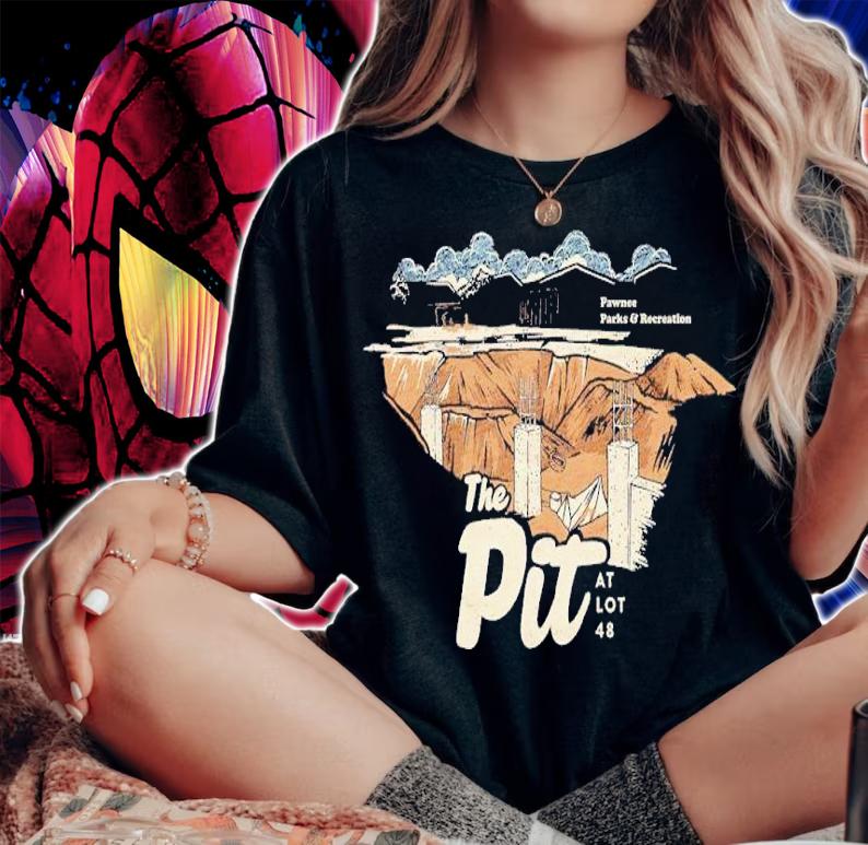 Pawnee Parks And Recreation The Pit At Lot 48 Shirt woman shirt