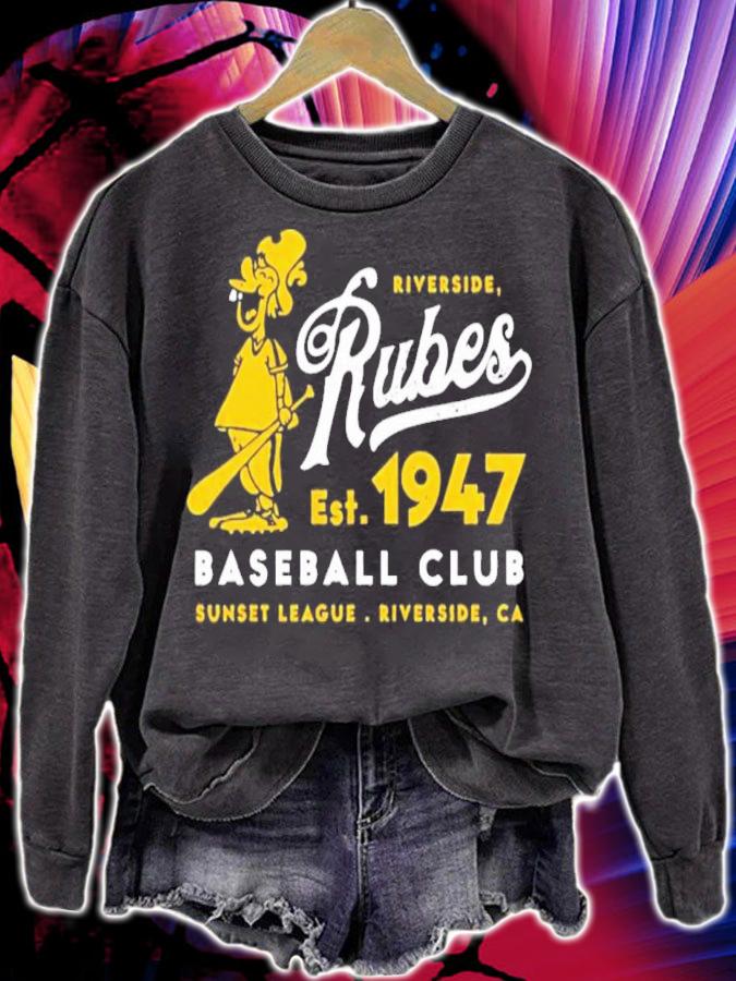Riverside Rubes Baseball Club Sunset League Riverside California Shirt