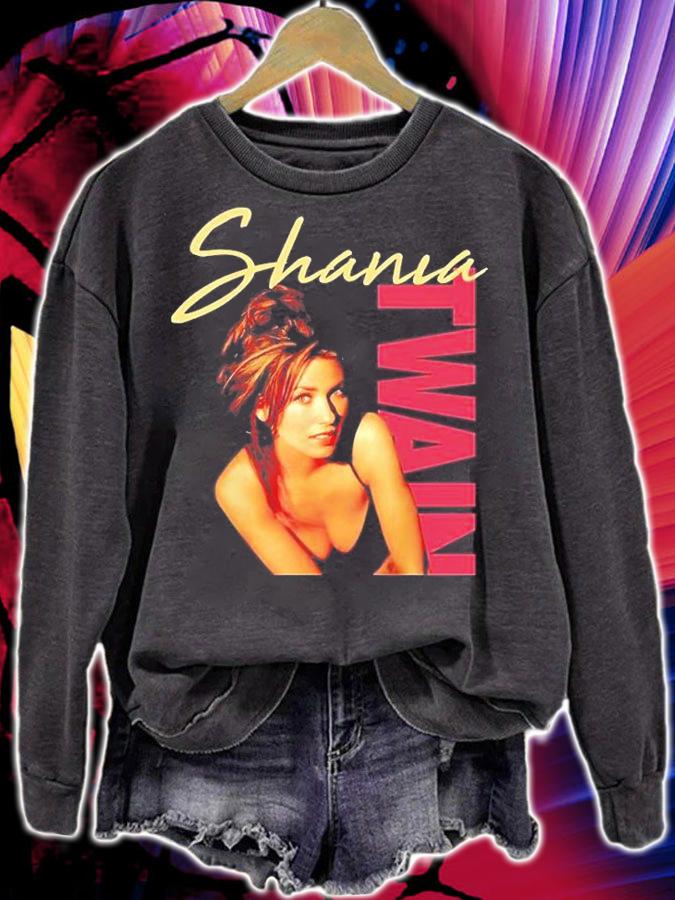 Shania Twain Official Color Photo T-Shirt sweatshirt
