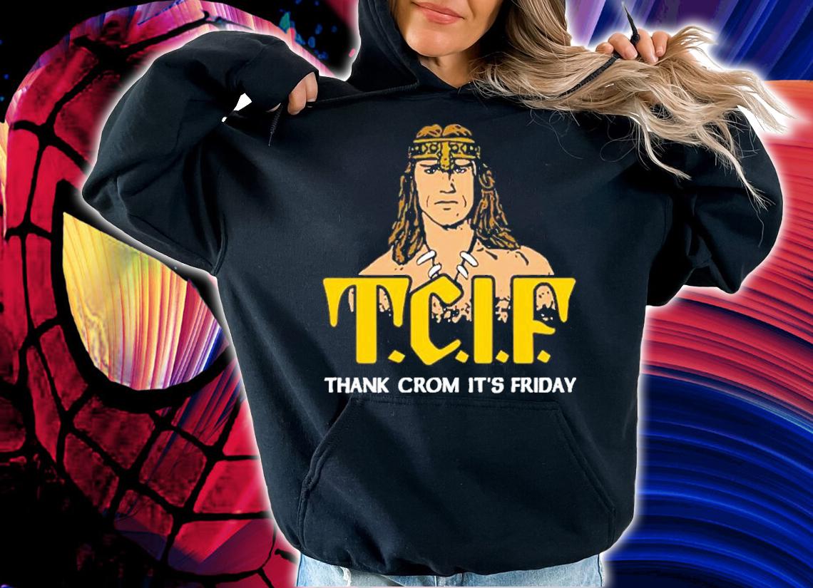 Spacedust Apparel T.C.I.F Thank Crom It's Friday Shirt