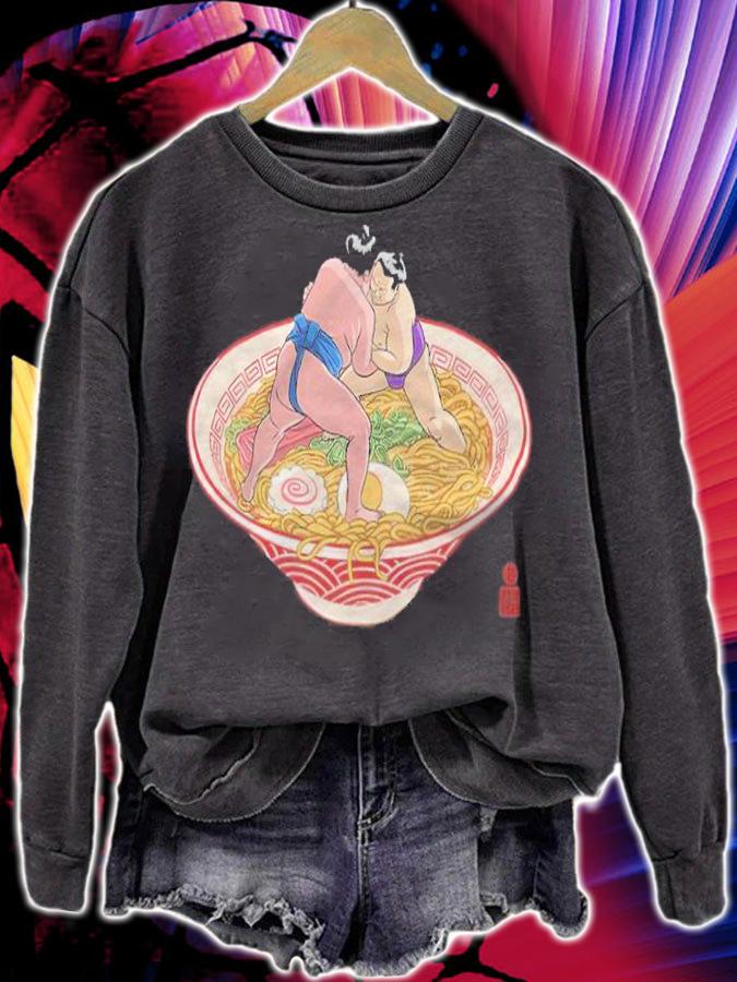 Sumo Fight For Ramen Shirt sweatshirt