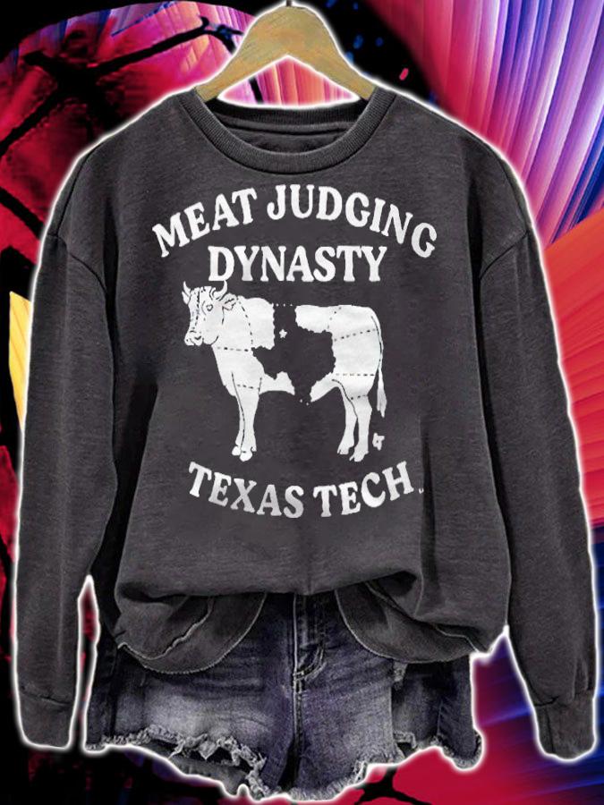 Texas tech meat judging dynasty 2021 T-shirt sweatshirt