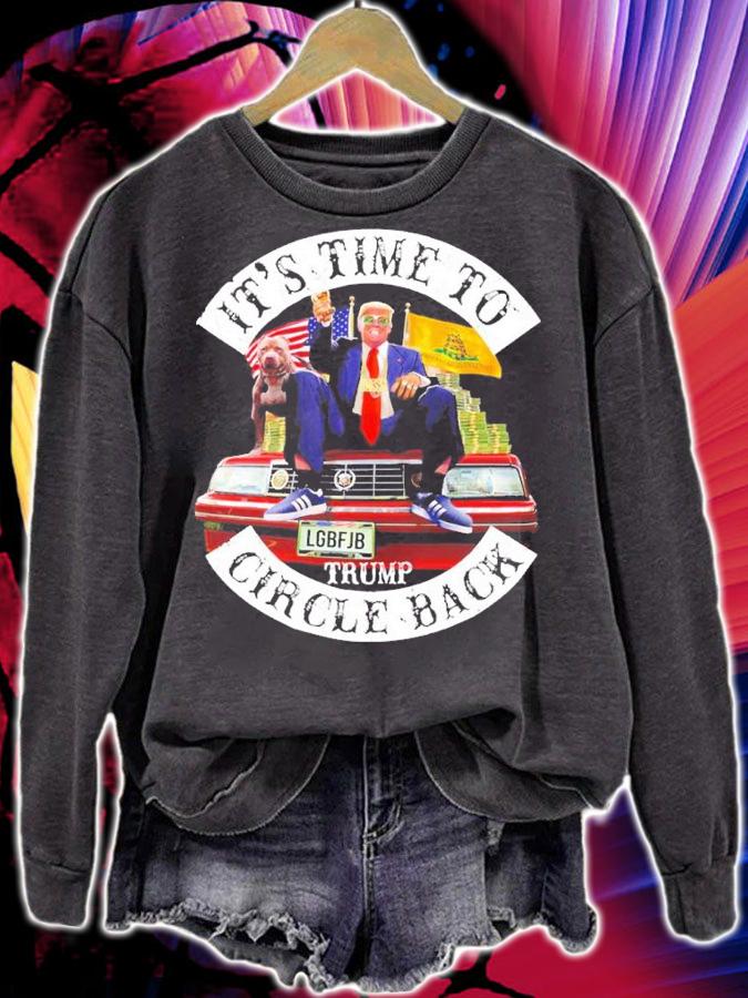 Its Time To Circle Back LGBFJB Donald Trump t-shirt