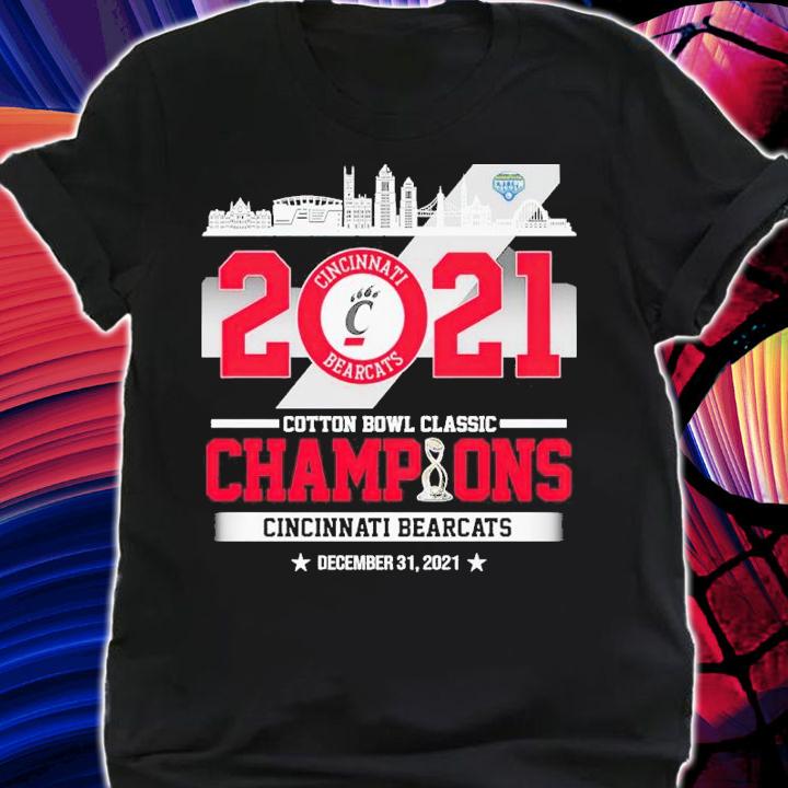 Cincinnati Bearcats Cotton Bowl Classic Champions 2021 shirt