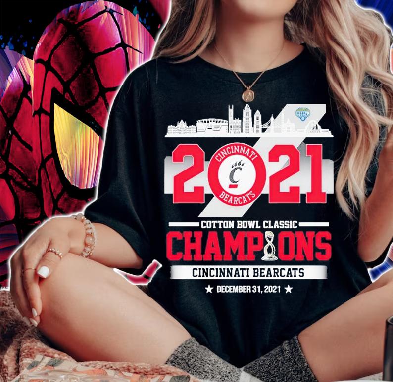 Cincinnati Bearcats Cotton Bowl Classic Champions 2021 shirt