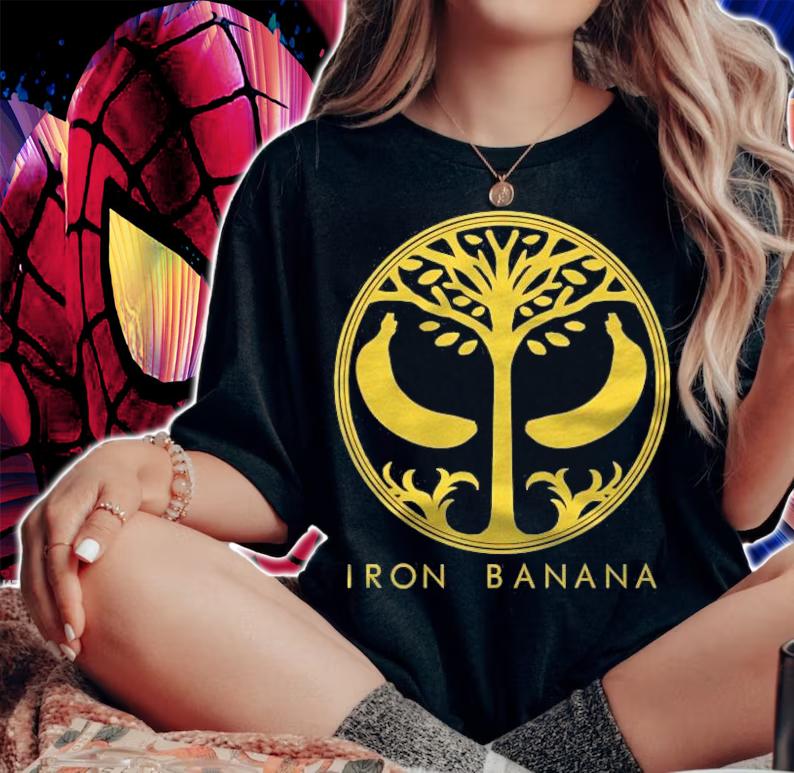 Iron Banana Shirt woman shirt