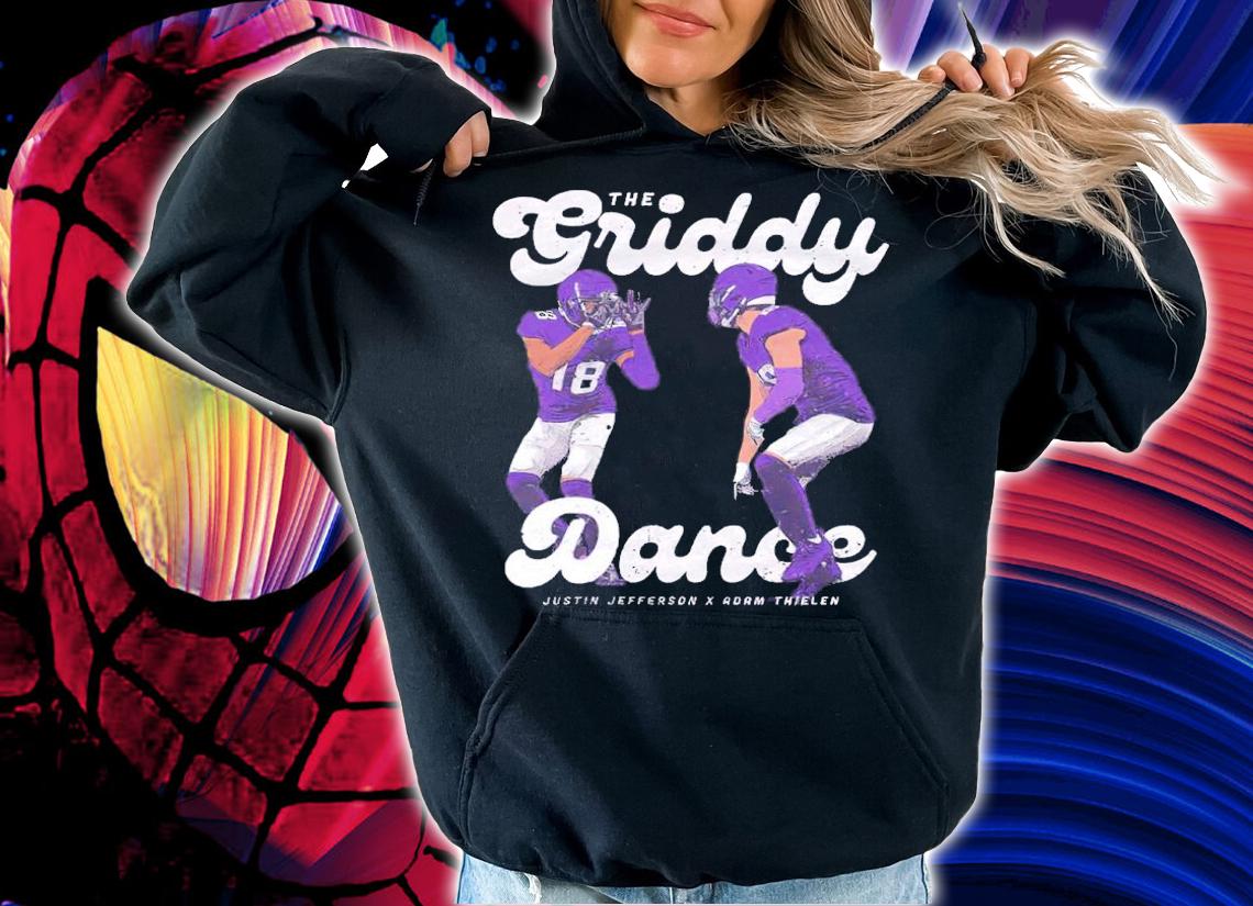 Justin Jefferson And Adam Thielen Griddy Dance Minnesota Shirt hoodie