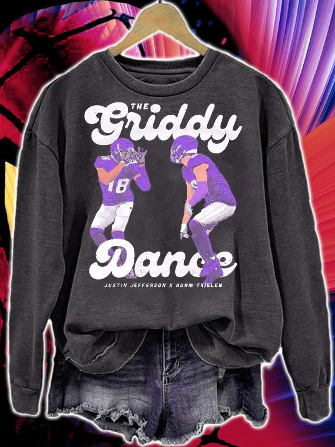 Justin Jefferson And Adam Thielen Griddy Dance Minnesota Shirt sweatshirt