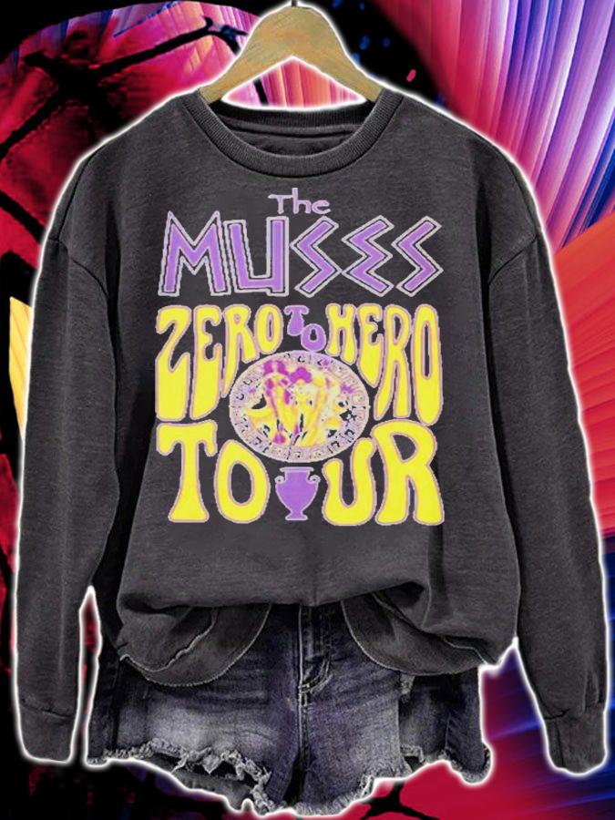 Our Universe Disney Hercules The Muses Zero To Hero Tour Shirt sweatshirt