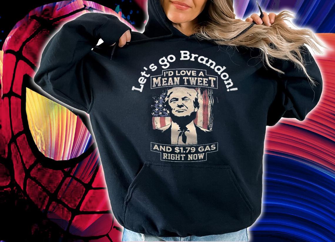 Let's Go Brandon Pro Trump 2024 Flag Anti Joe Biden T-Shirt hoodie