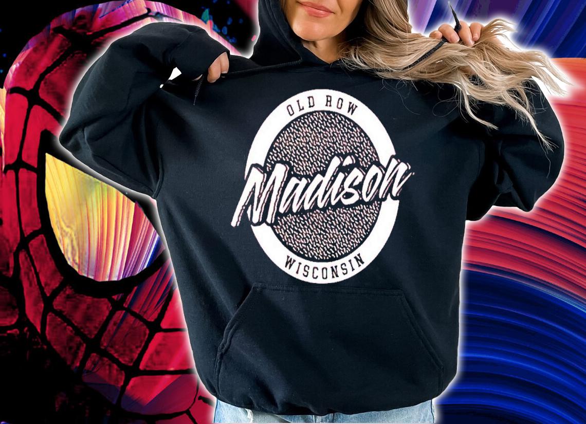 Madison Wisconsin Circle Logo shirt hoodie