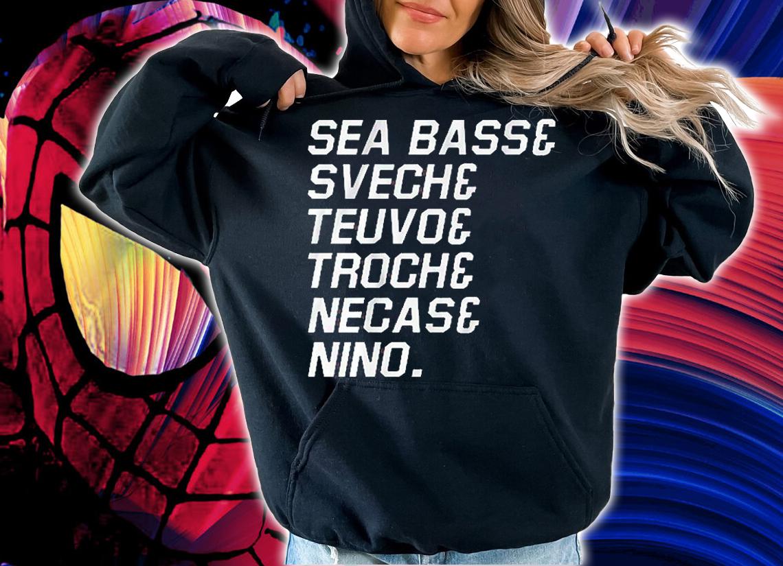 Sea Bass And Svech And Teuvo And Troch And Necas And Nino T-Shirt