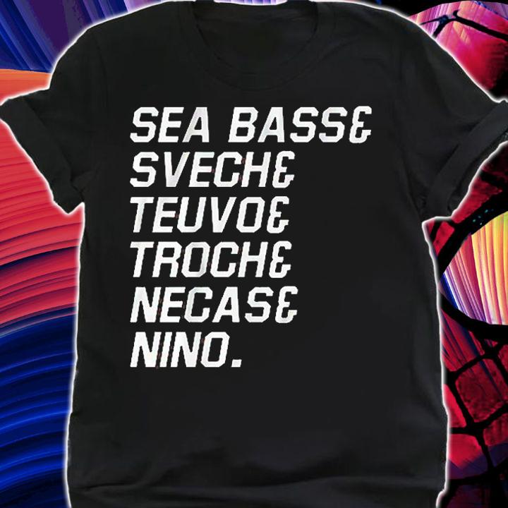 Sea Bass And Svech And Teuvo And Troch And Necas And Nino T-Shirt