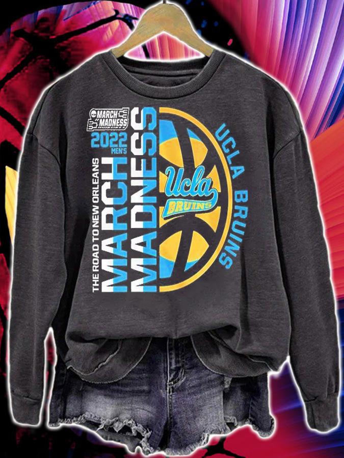 UCLA Bruins 2022 Mens NCAA The Road To New Orleans March Madness T-Shirt sweatshirt