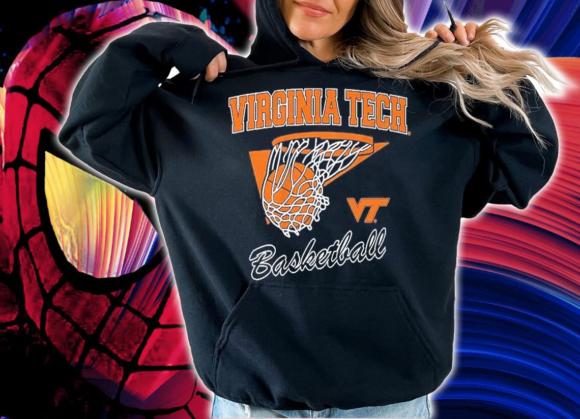 Virginia Tech Broad Basketball T-Shirt hoodie