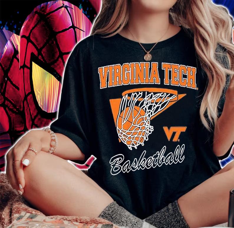 Virginia Tech Broad Basketball T-Shirt woman shirt