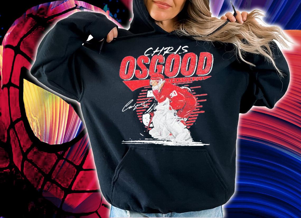 Chris Osgood Detroit Comet Hockey Signatures Shirt