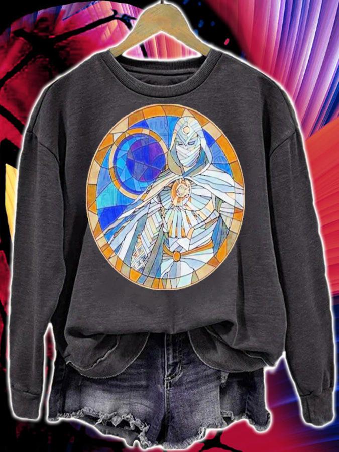 Disney Marvel Moon Knight Moon Glass Shirt sweatshirt