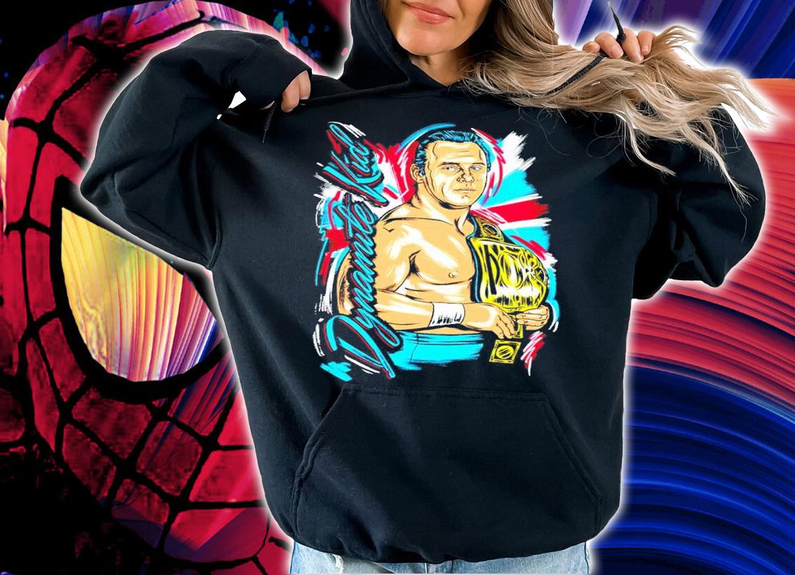 Dynamite Bright Union Jack Shirt hoodie