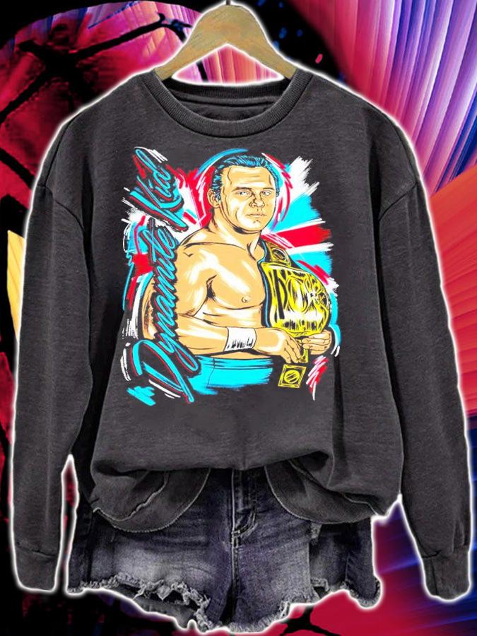 Dynamite Bright Union Jack Shirt sweatshirt