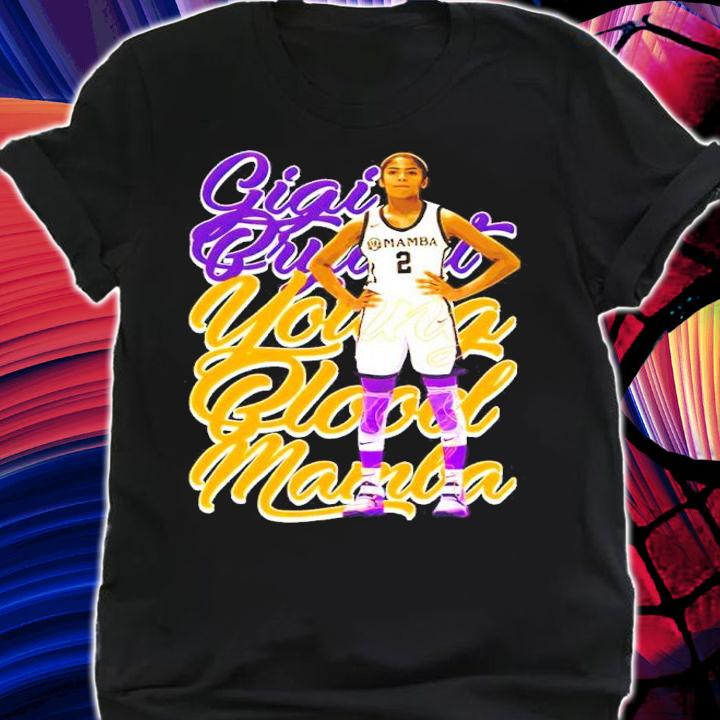 Gigi Bryant Young Blood Mamba Basketball Shirt shirt