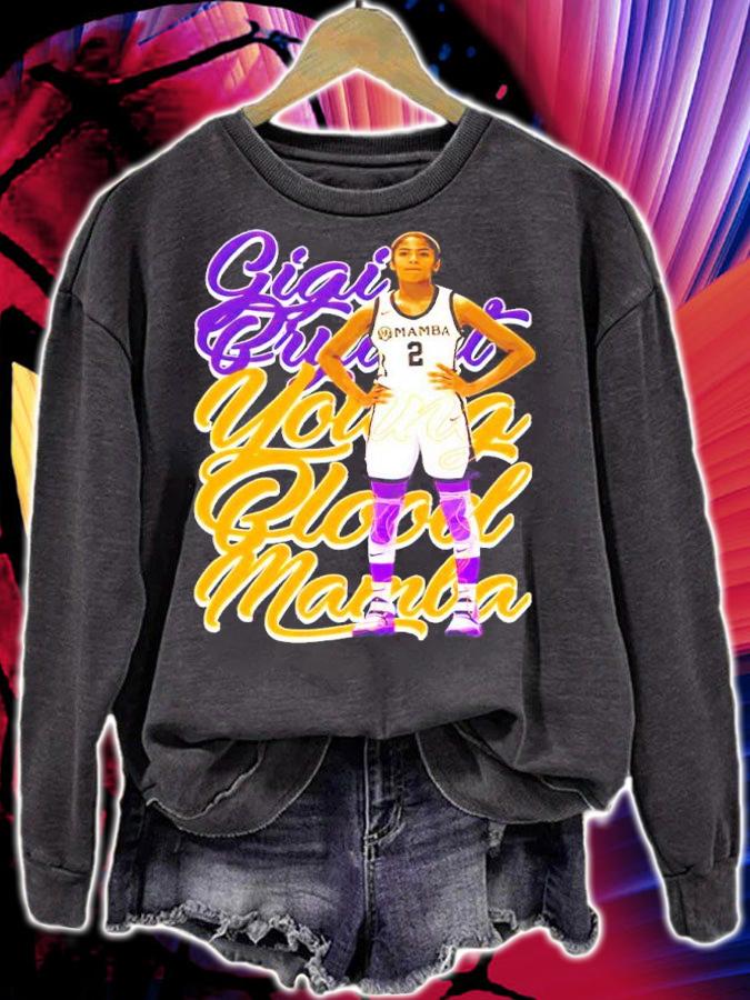 Gigi Bryant Young Blood Mamba Basketball Shirt sweatshirt