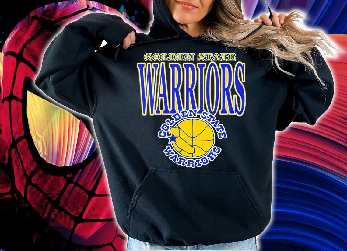Golden State Warriors 90's Retro NBA T-Shirt hoodie