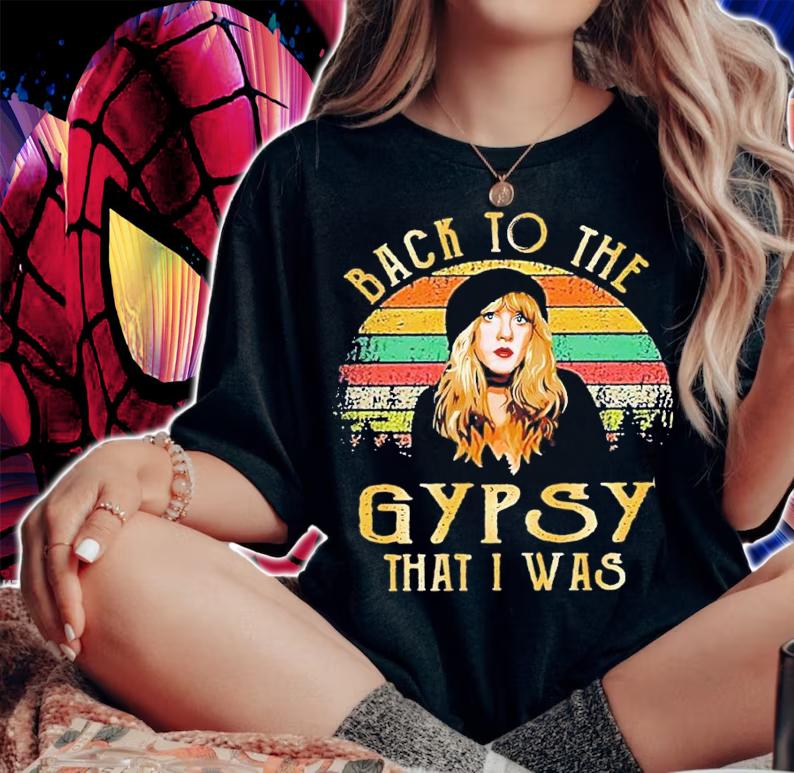 Hippie Back To The Gypsy that I was vintage shirt woman shirt