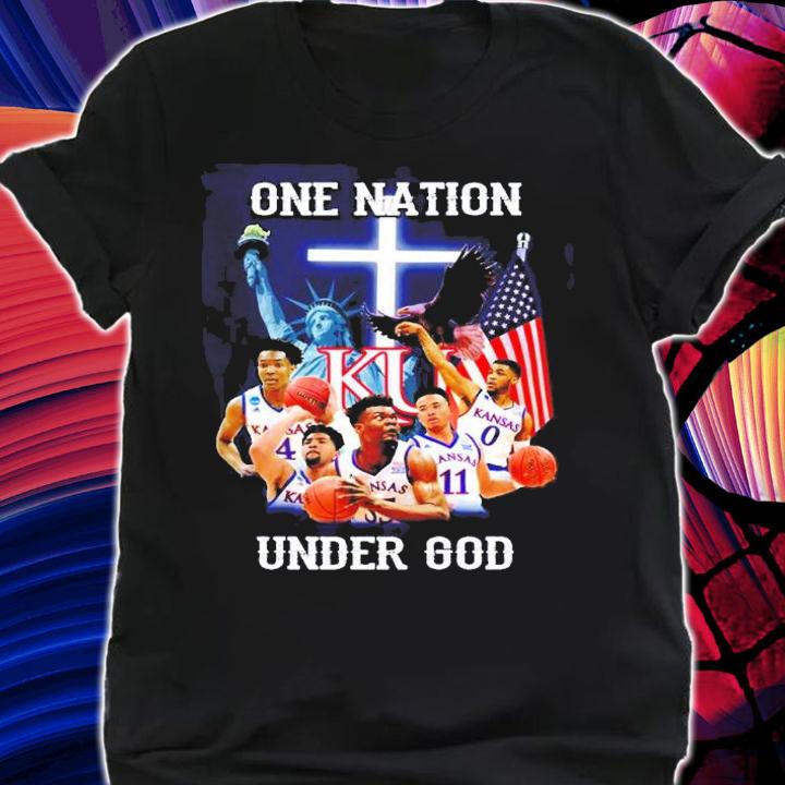 Kansas Seahawks Basketball One Nation Under God Shirt shirt