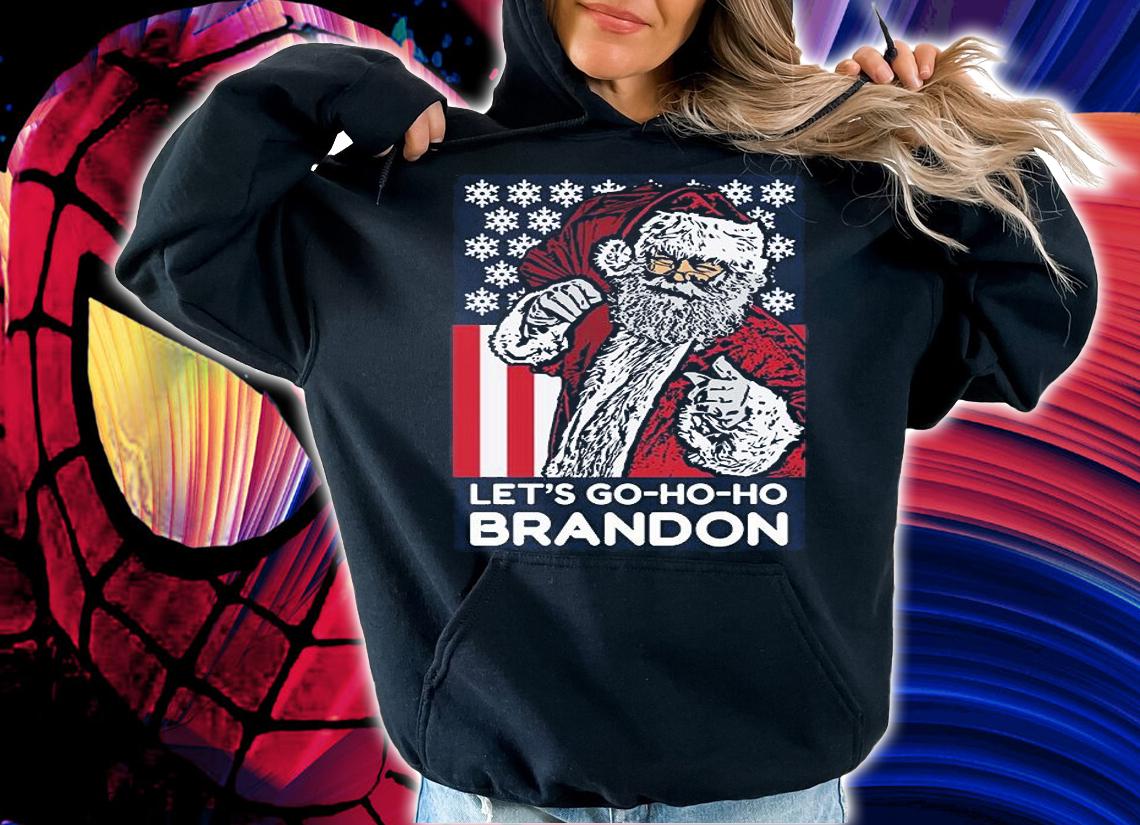 Let's Go-Ho-Ho Brandon - Santa Claus - Christmas Biden T-Shirt