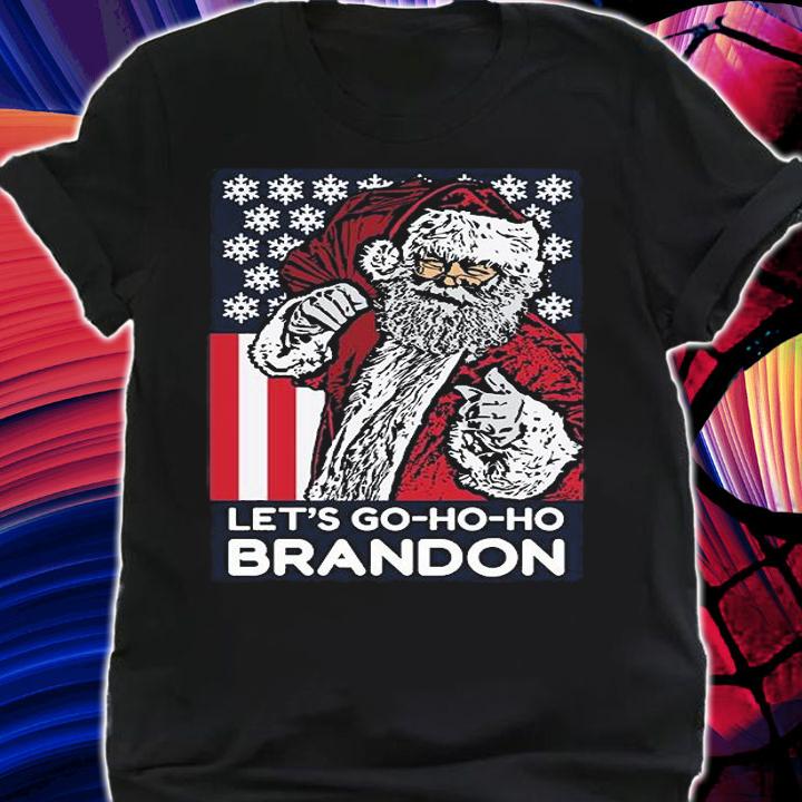 Let's Go-Ho-Ho Brandon - Santa Claus - Christmas Biden T-Shirt