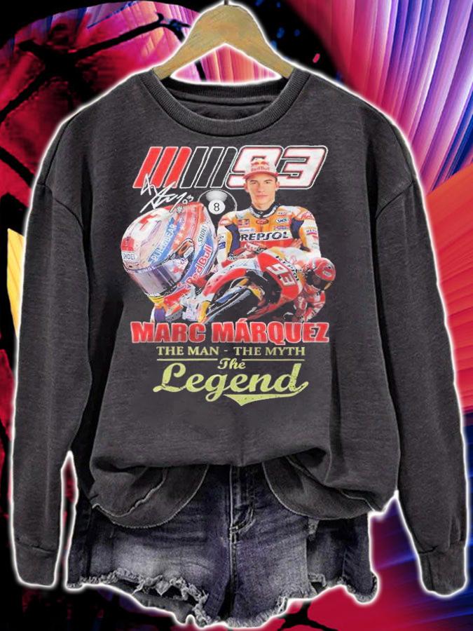 Marc Marquez the man the myth the legend signature shirt