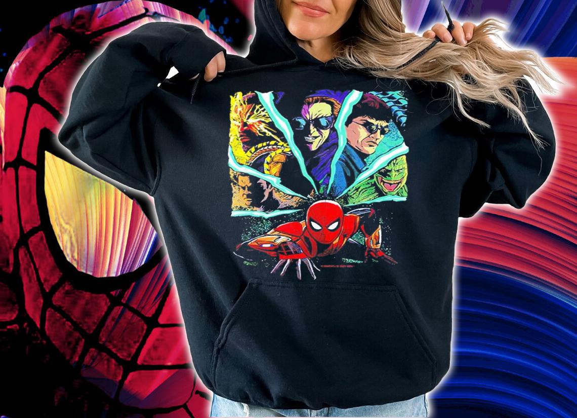 Spider-Man And Foes Shirt hoodie