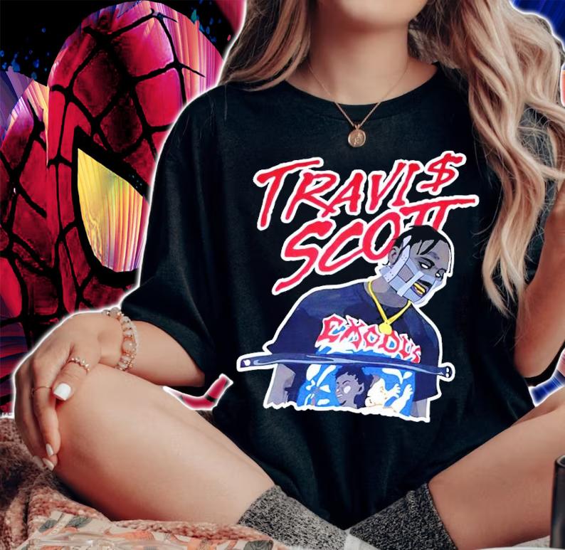 Travis Scott Exodus Shirt woman shirt