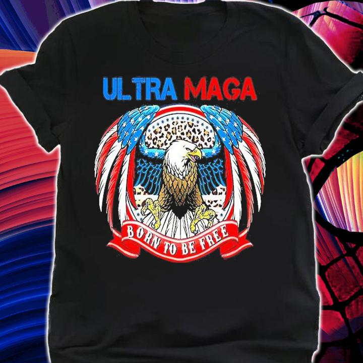 Ultra Mega Vintage Pro Trump Us Flag Anti Biden T-Shirt shirt