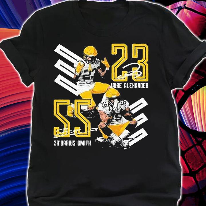 Zadarius Smith And Jaire Alexander For Green Bay Packers T-Shirt shirt