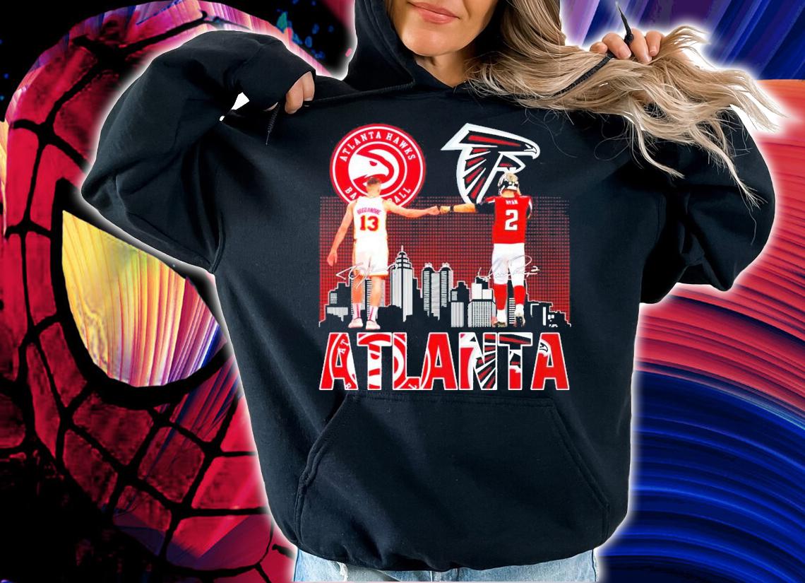 Atlanta Bogdan Bogdanovic vs Matt Ryan signature shirt hoodie