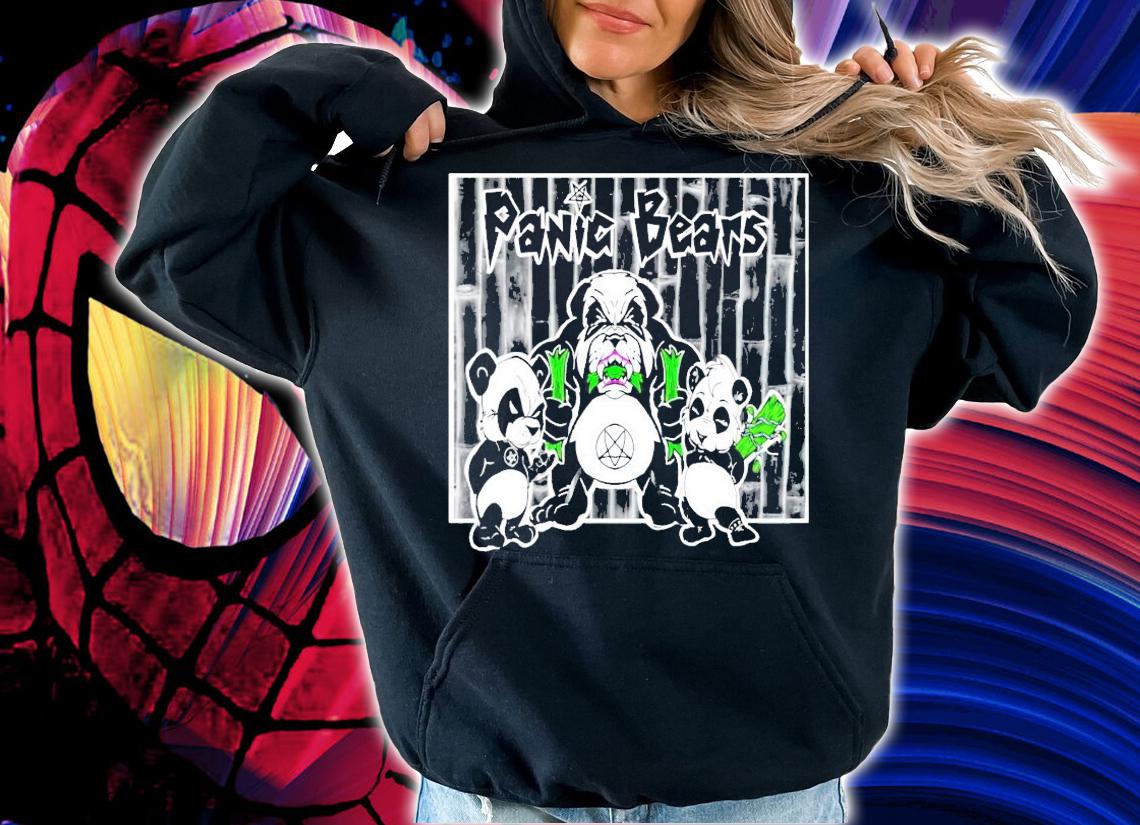 Black Metal Pandas Bears shirt hoodie