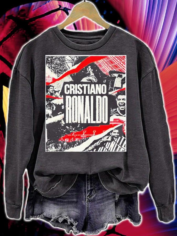 Cristiano Ronaldo Manchester CR7 welcome home graphic T-shirt