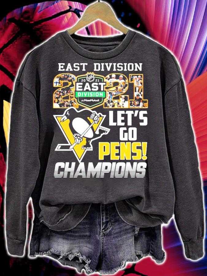 East Division 2021 let's go pens Champions shirt