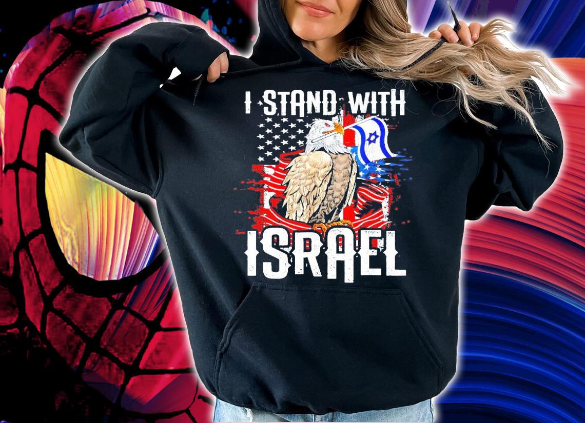 I stand with Israel flag shirt