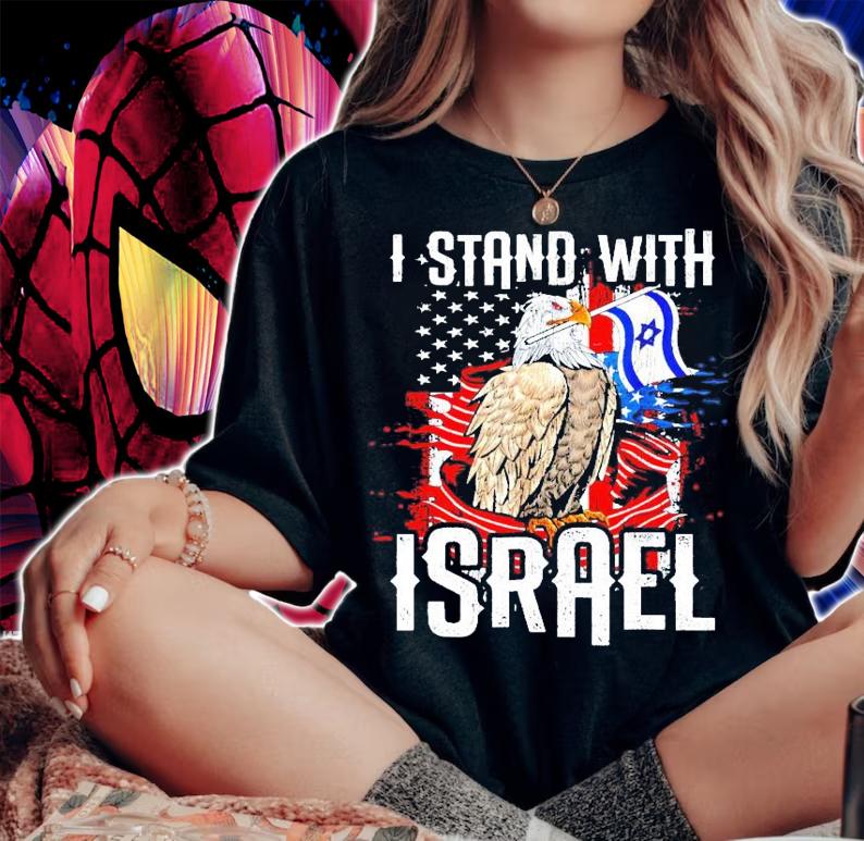 I stand with Israel flag shirt