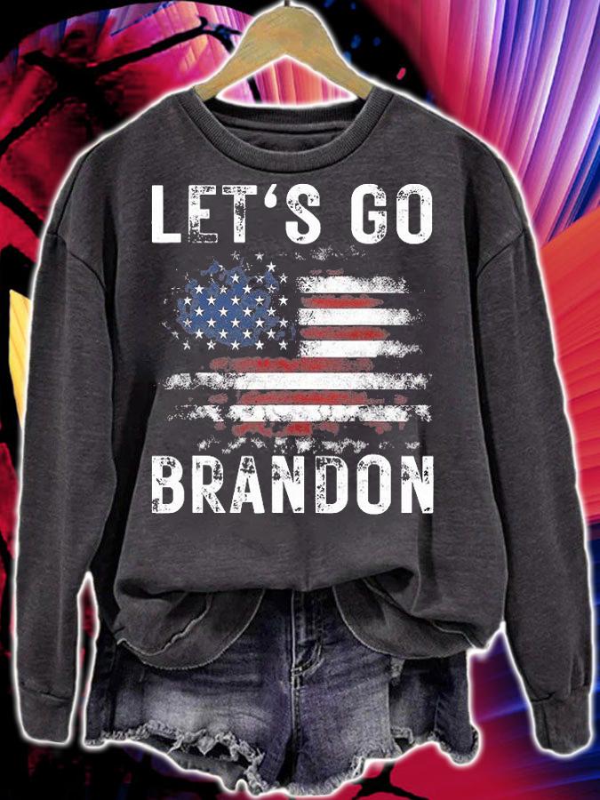 Let's Go Brandon Conservative Anti Liberal , Brandon Christmas Vintage T-Shirt sweatshirt