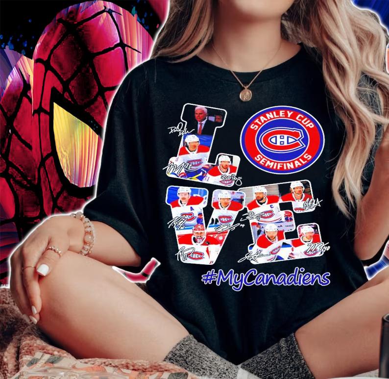 Love Stanley Cup Semifinals MyCanadiens shirt