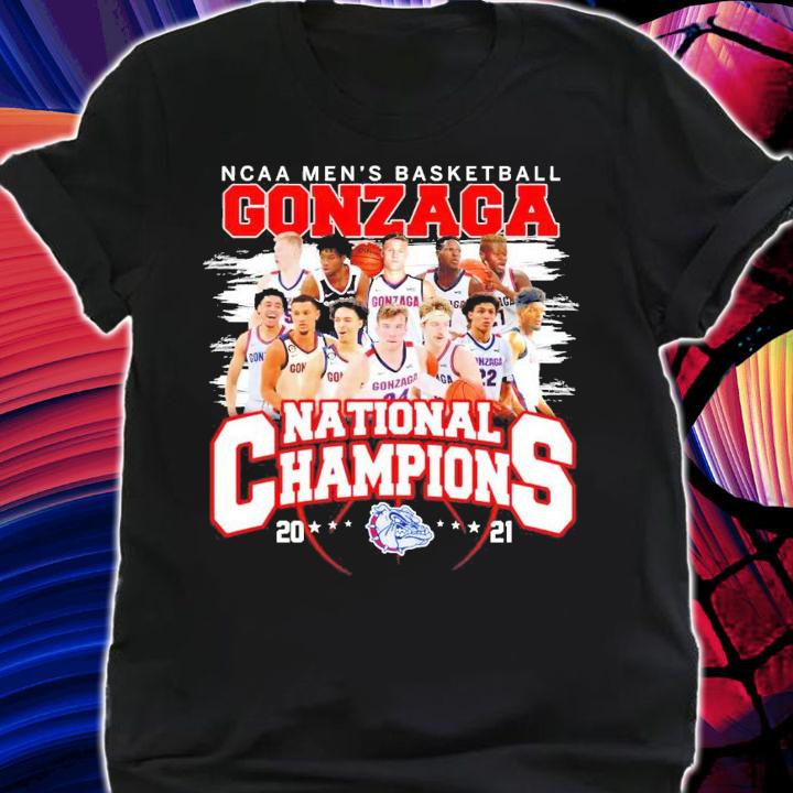 NCAA men's basketball Gonzaga Bulldogs National Champions 2021 shirt shirt