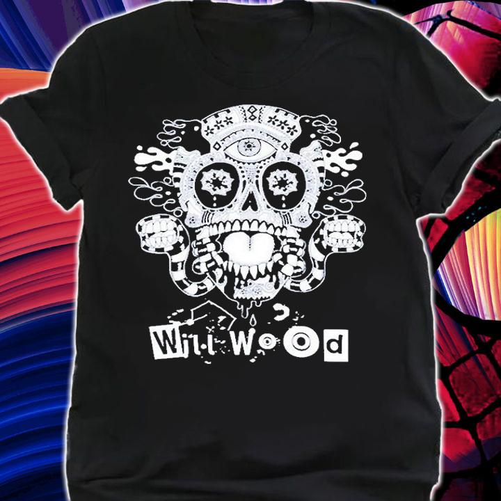 Will Wood Merch Store Host Skull T-Shirt