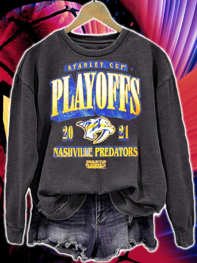 2021 Stanley Cup Playoffs Predators Nashville Predators shirt sweatshirt